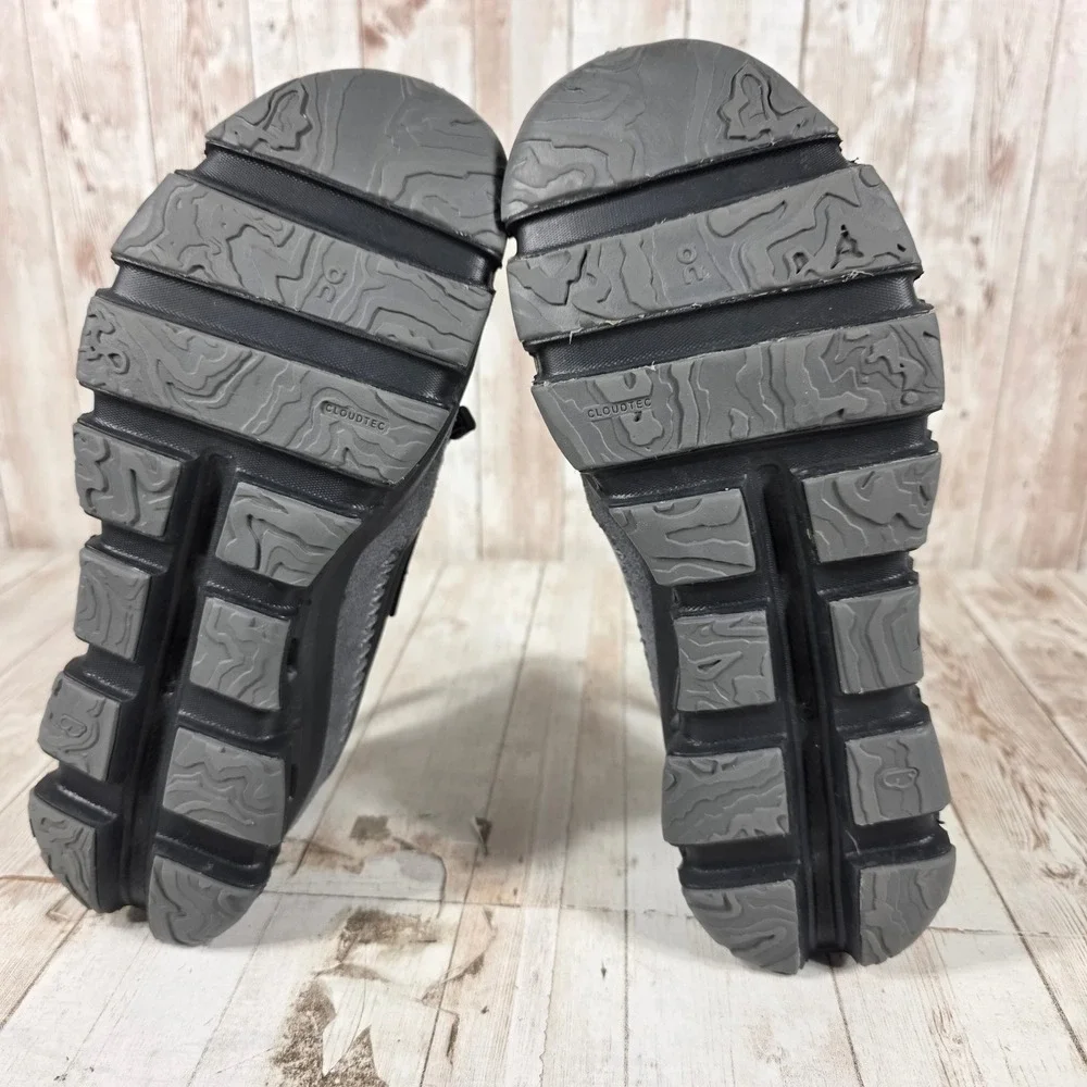 On Cloudaway Black Rock Women 7 Running Shoes 49.99129 Sneakers Toggle Lace